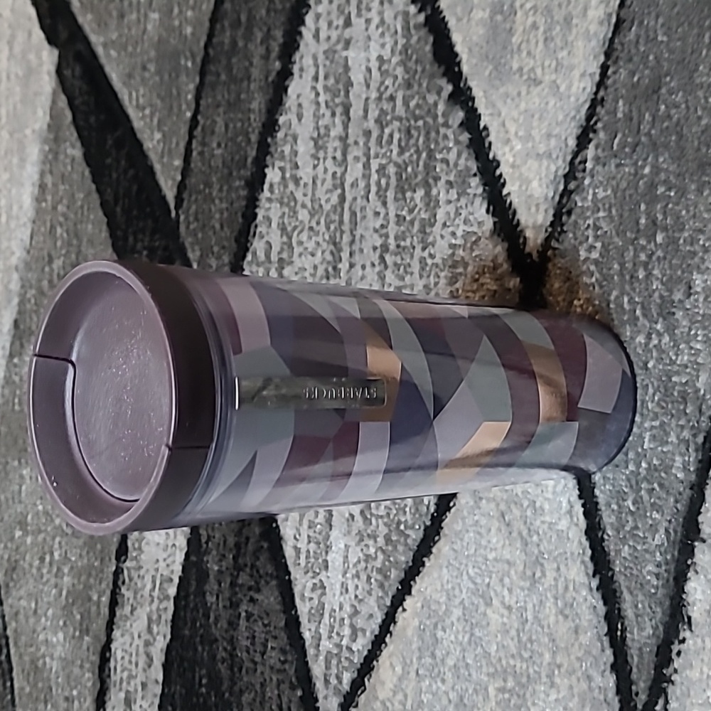 STARBUCKS 2013 COLOR BLOCK COLD TRAVEL TUMBLER